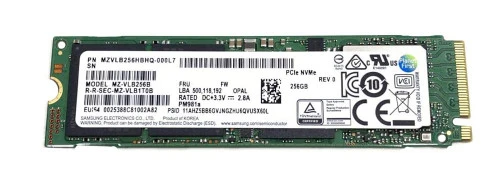 Disco solido nvme m.2 Samsung 256GB MZ-VLW1TD0