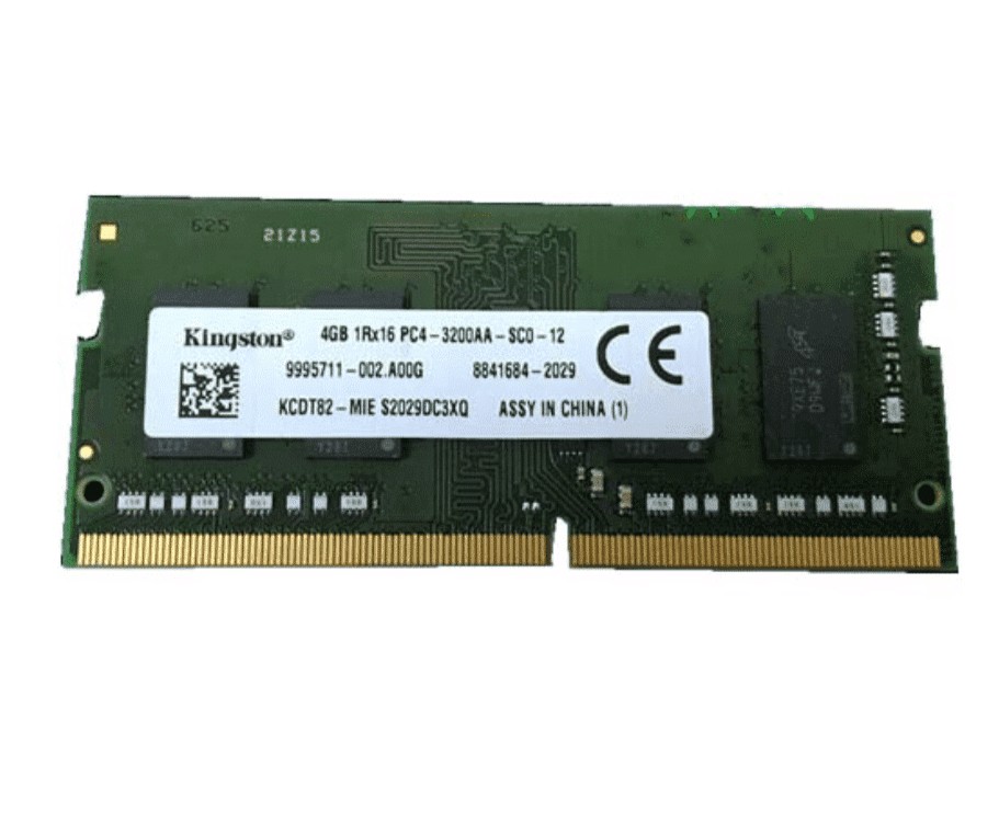 MEMORIA RAM MT SODIMM 4GB 1Rx16 PC4-3200AA -SC0-11 KINGSTON 16GB (2x8GB) DDR4 PC4-25600 260 -Pin SO-DIMM Laptop