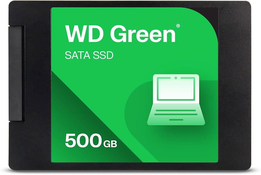 DISCO SOLIDO SSD WD GREEN 500GB SATA 2.5" wds500g5g0a-00cpt0 (NUEVO)