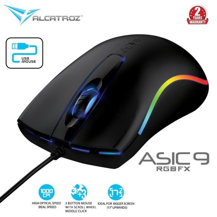 Mouse Asic 9 Rgbfx ( Alcatroz )
