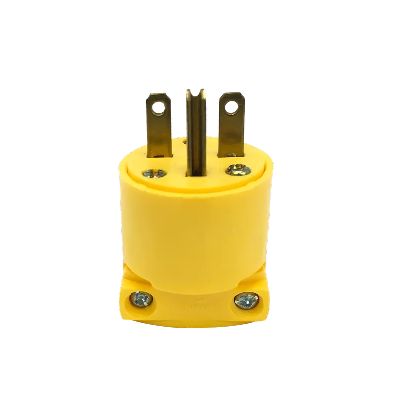 Enchufe de la Corriente Amarillo