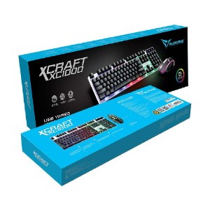 Teclado Xcraft XC1000 ( Alcatroz ) White/Blanco